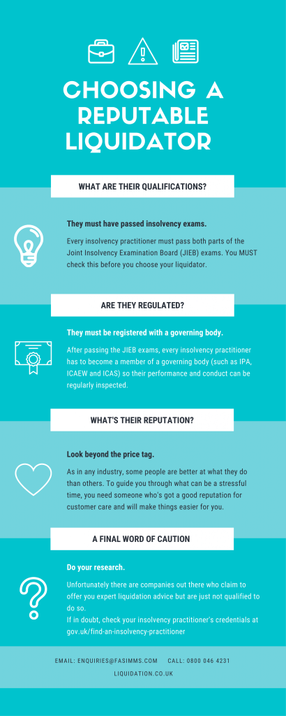 Liquidator in corporate accounting – why you must have one.